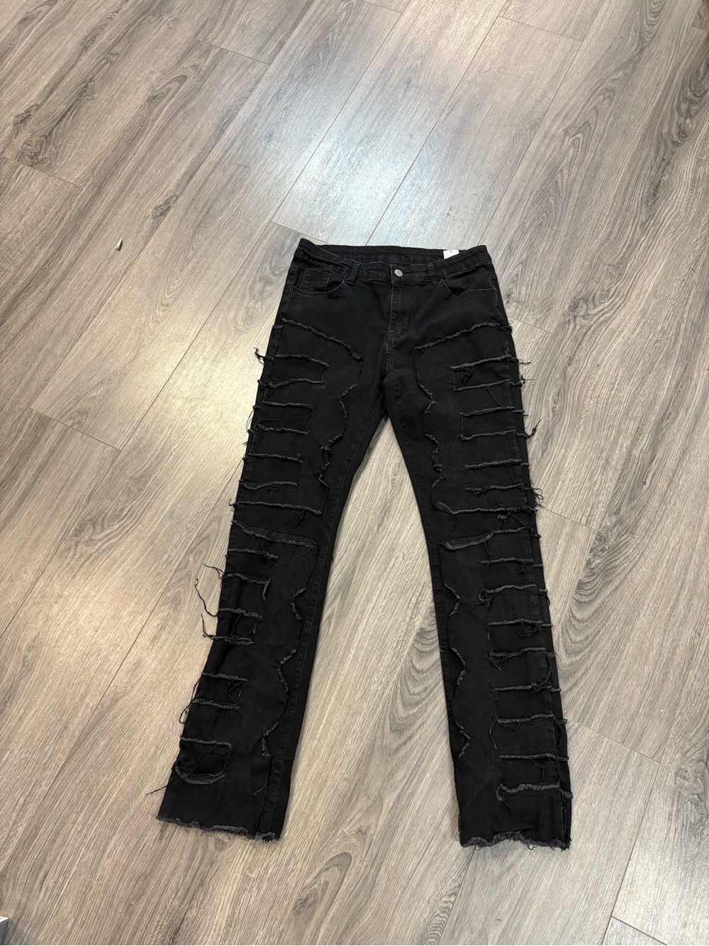 Black Distressed men’s Jeans